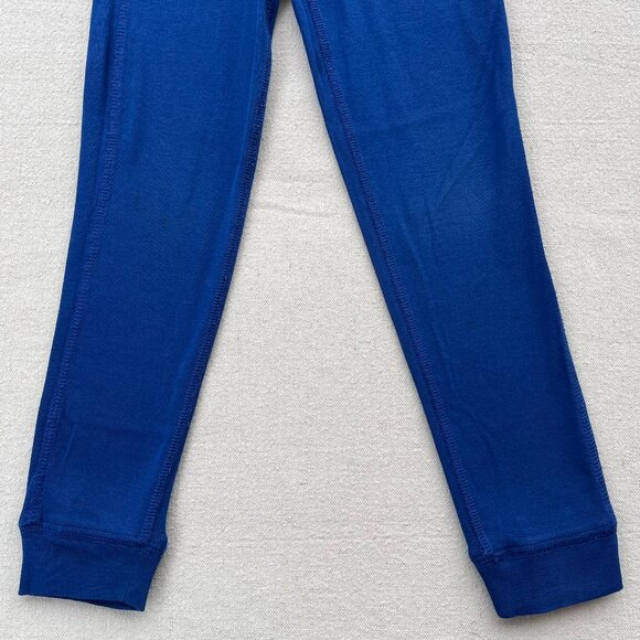 Primary Organic Long-Sleeve PJ Top & Pants, "Cobalt" Blue, Size 4-5, GUC - Picture 7 of 13